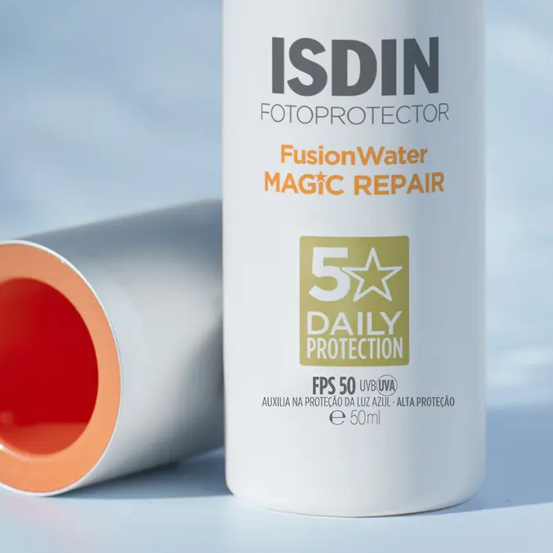 Fusion Water Magic Repair SPF 50 Anti-Aging Facial Sunscreen 50ml ISDIN