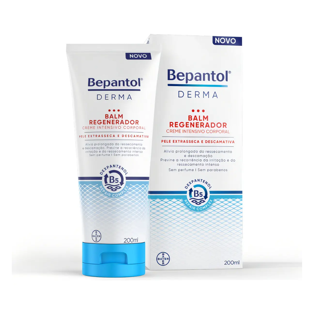 Lot of 2 Bepantol Derma Regenerating Balm Extra Dry & Flaky Skin 200ml