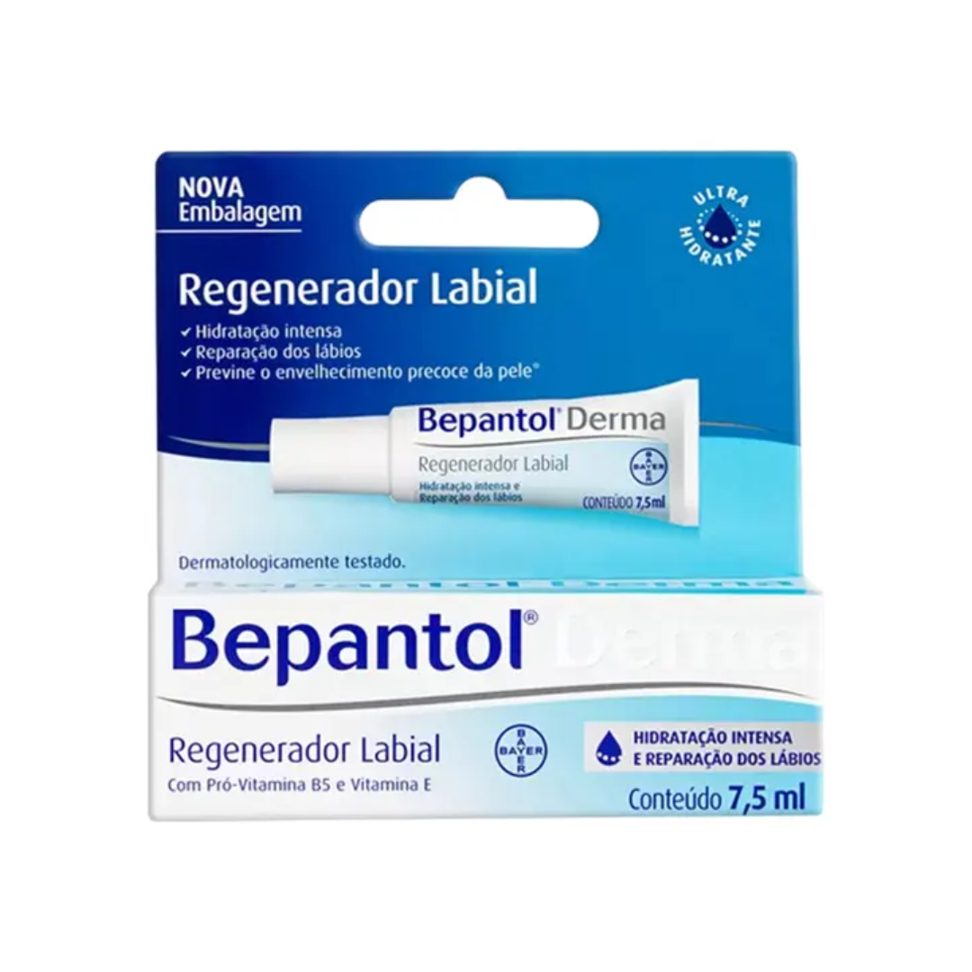 Lot of 2 Bepantol Derma Lip Repair Ultra-Hydrating Balm 7.5ml