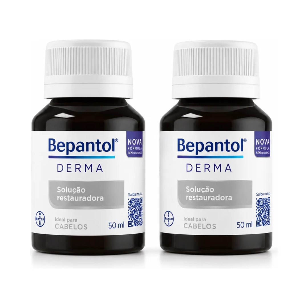 Lot of 2 Bepantol Derma Restorative Solution with Dexpanthenol 50ml