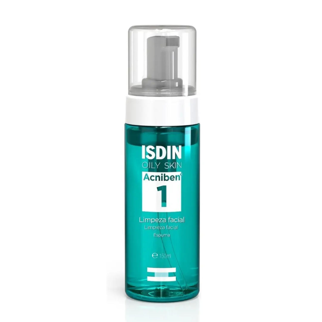 Acniben Oil-Control Facial Cleansing Foam Daily Skin Care 150ml ISDIN
