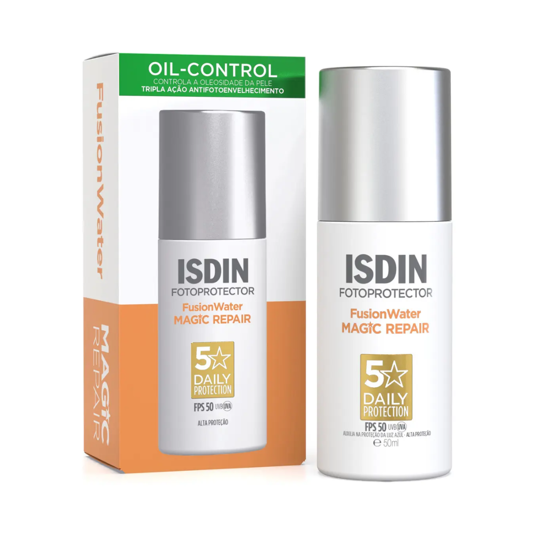 Fusion Water Magic Repair SPF 50 Anti-Aging Facial Sunscreen 50ml ISDIN