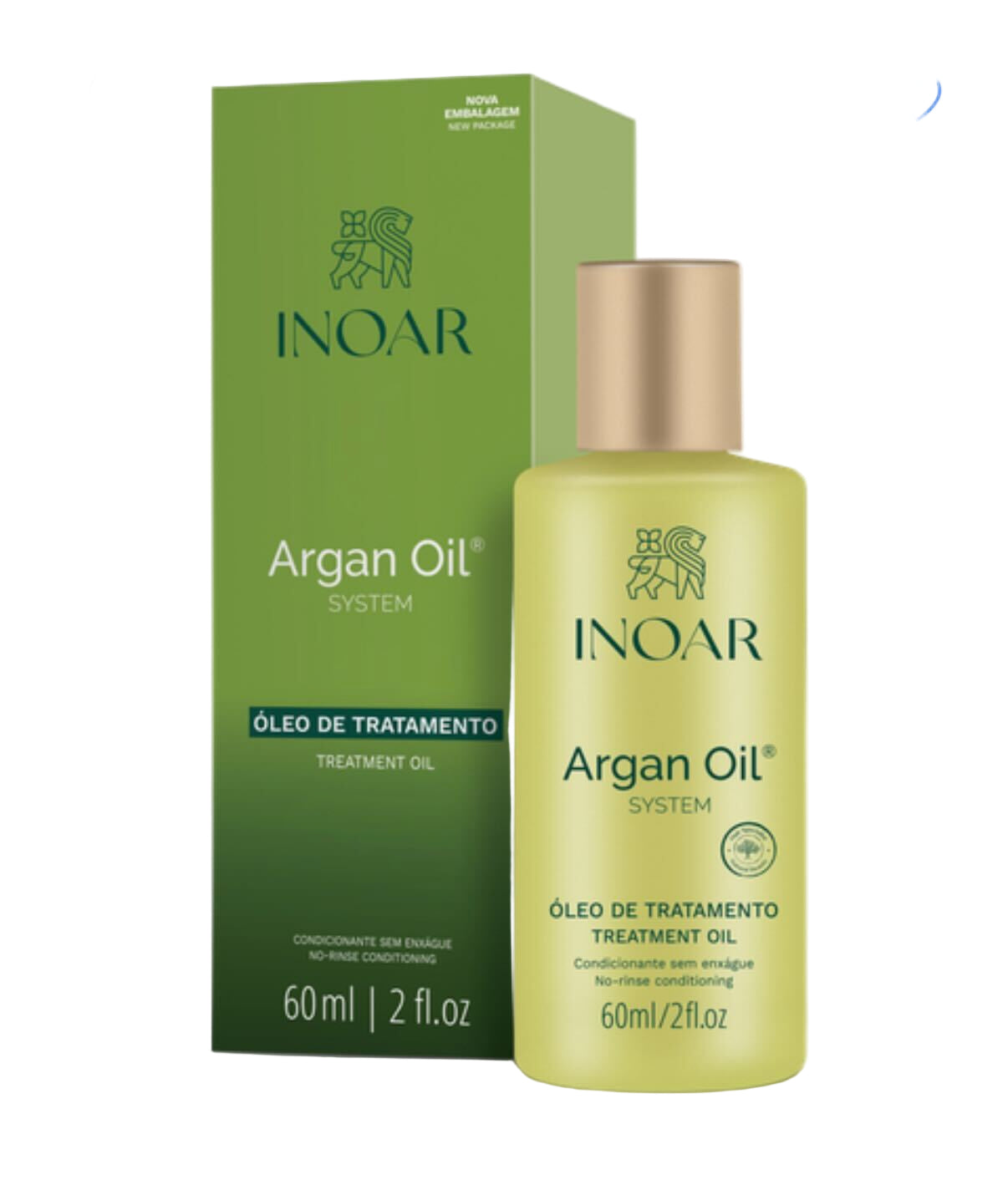 متعددة الاستخدام الكيراتين Argan Sérum علاج الشعر بزيت 60 مل - inoar