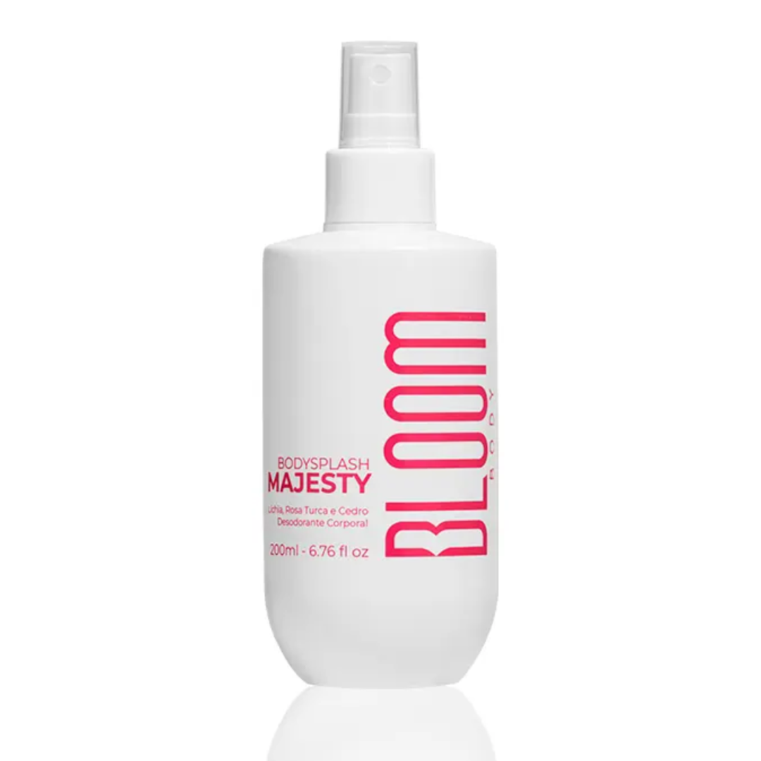 Majesty Body Splash Feminine Fragrance Cologne 200ml Bloom Body