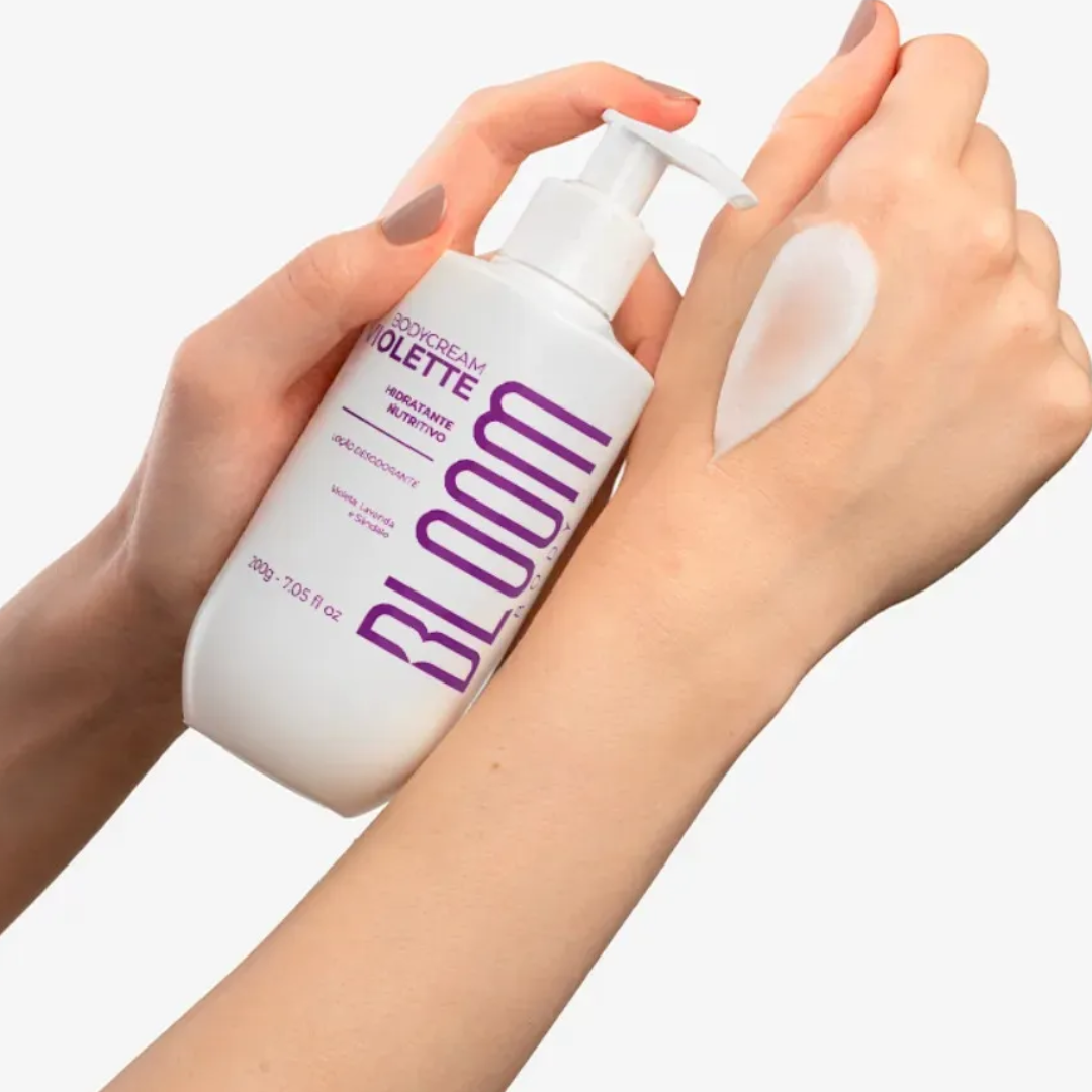 Violette Body Cream Floral Scented Lotion Daily Care Bloom 200g Body