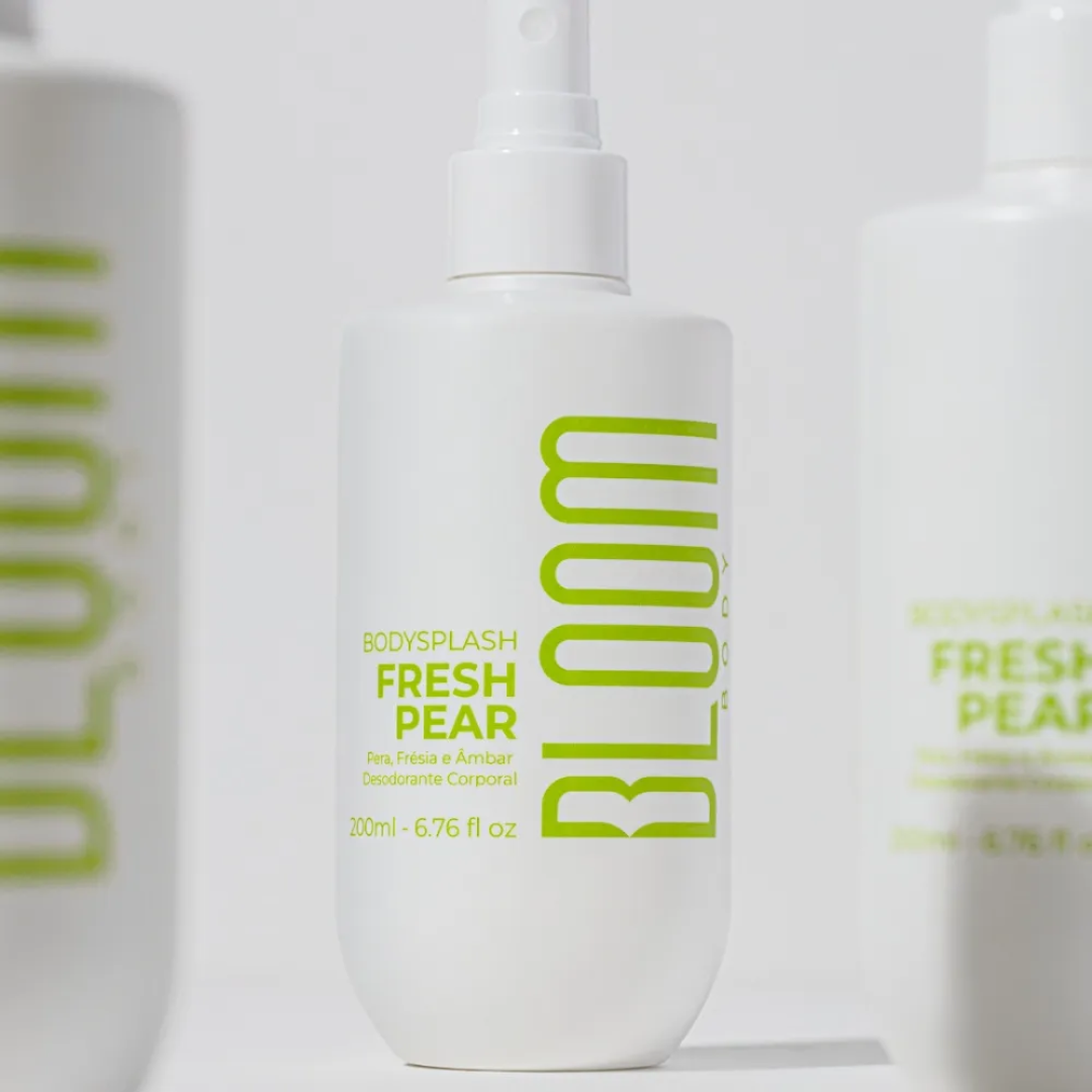Fresh Pear Body Splash Fruity Floral Fragrance Cologne 200ml Bloom Body