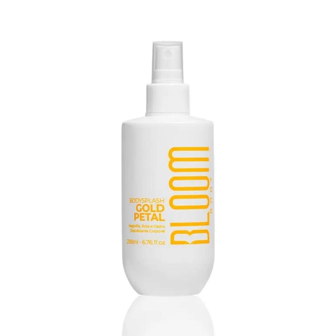 Gold Petals Body Splash Floral Fruity Fragrance 200ml Bloom Body