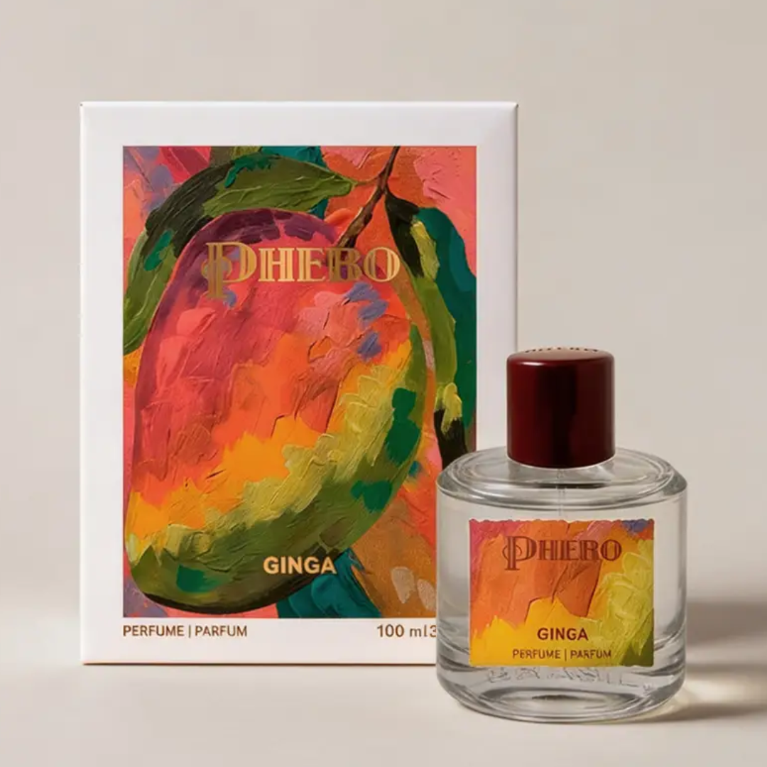 Ginga Perfume Mango Pink Pepper Peony Woody Fragance 100ml Phebo