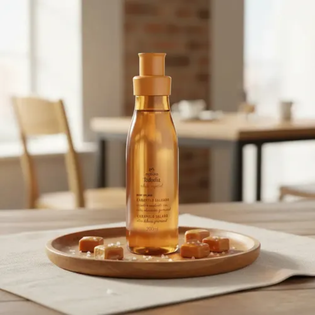 Caramelo Tododia Salted Caramel Body Splash Sweet Gourmand 150ml Natura
