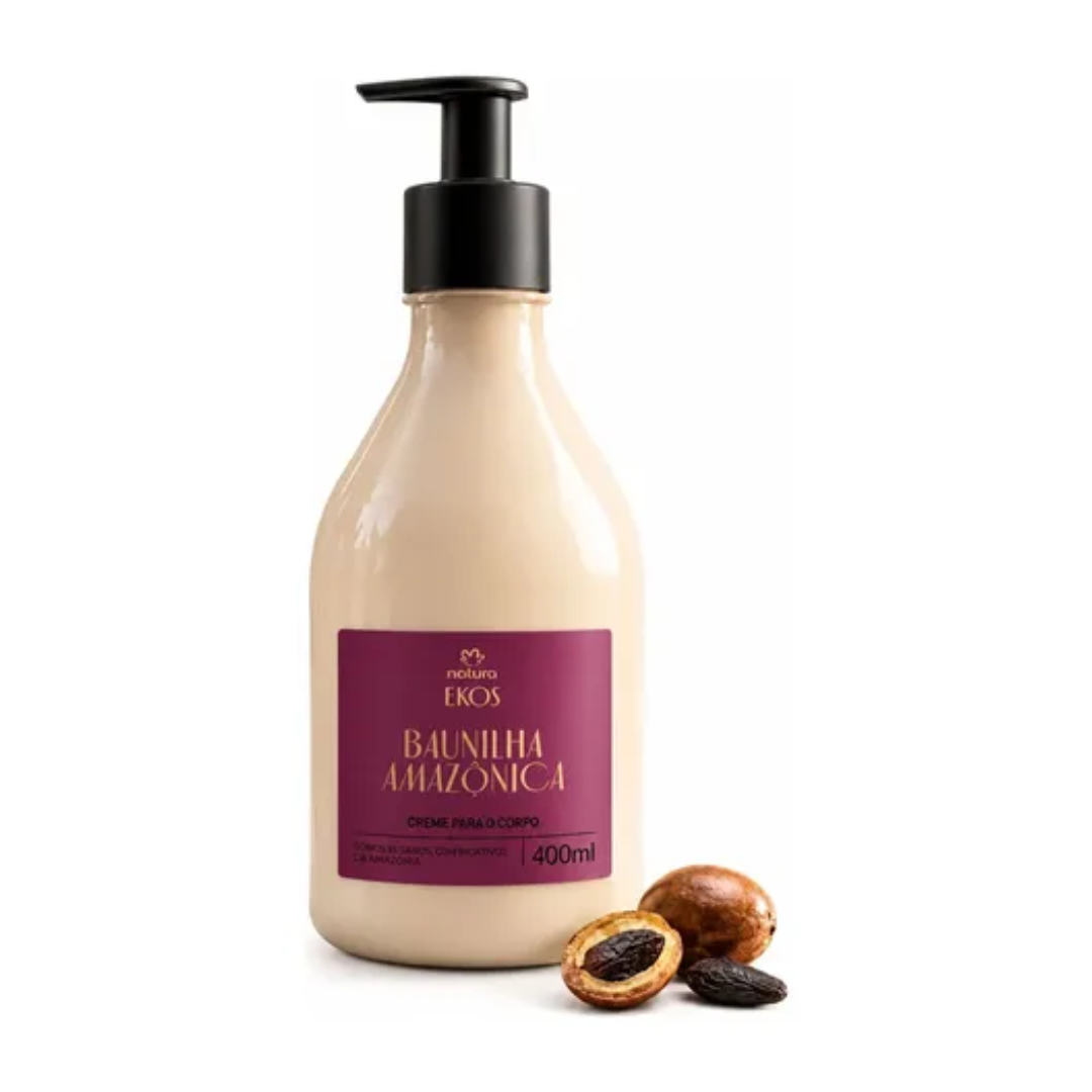Baunilha Ekos Amazonian Vanilla Body Lotion Moisturizer 400ml Natura