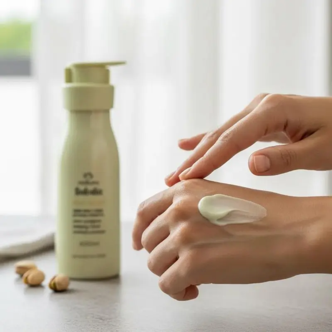 Tododia Pistachio Body Lotion 48H Deep Moisturizing Cream 400ml Natura