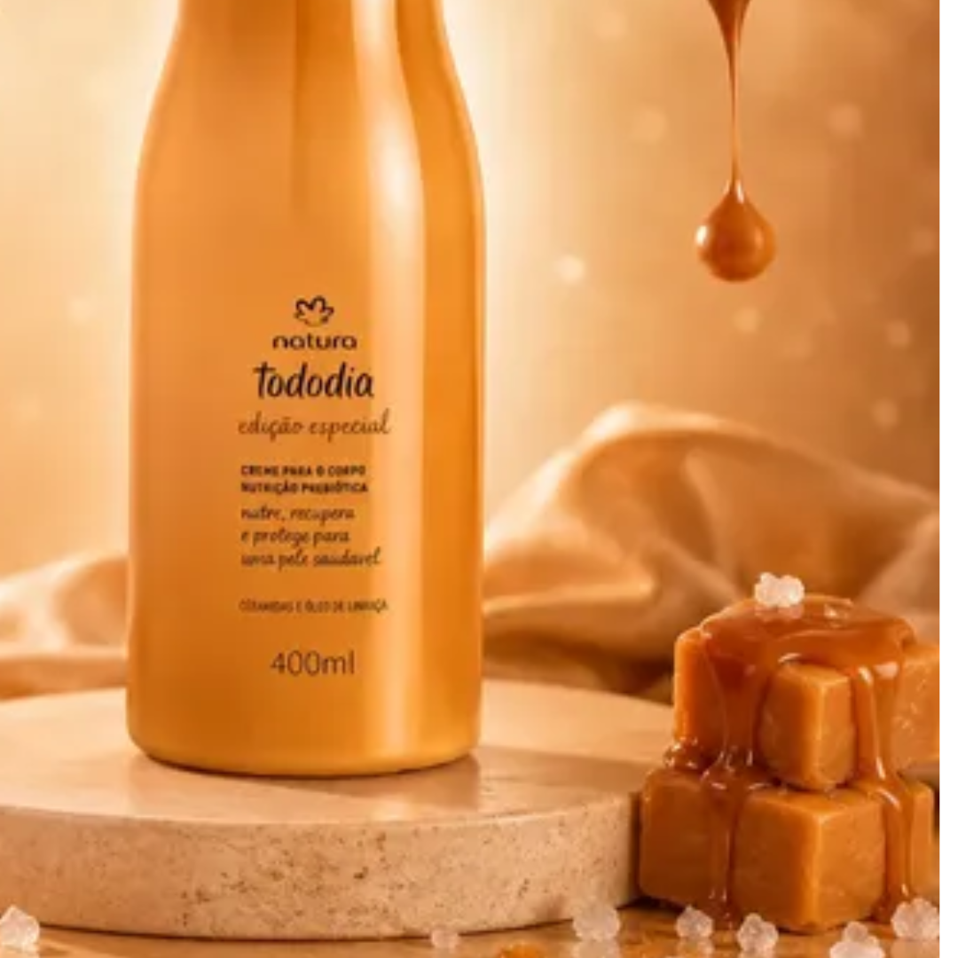 Tododia Salted Caramel Body Lotion 48H Deep Hydration 400ml Natura
