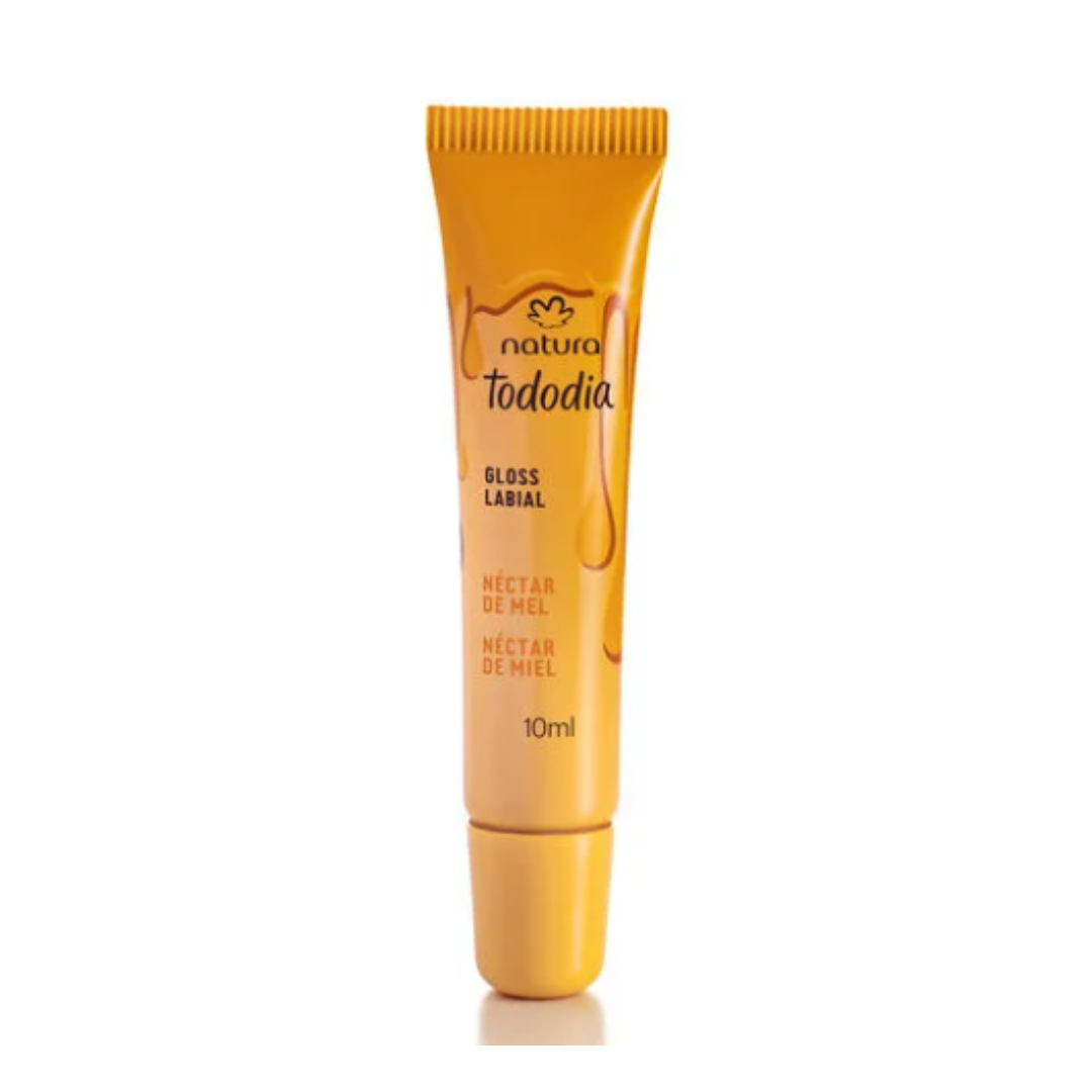 Tododia Honey Nectar Lip Gloss 24h Hydration Daily Care 10ml Natura