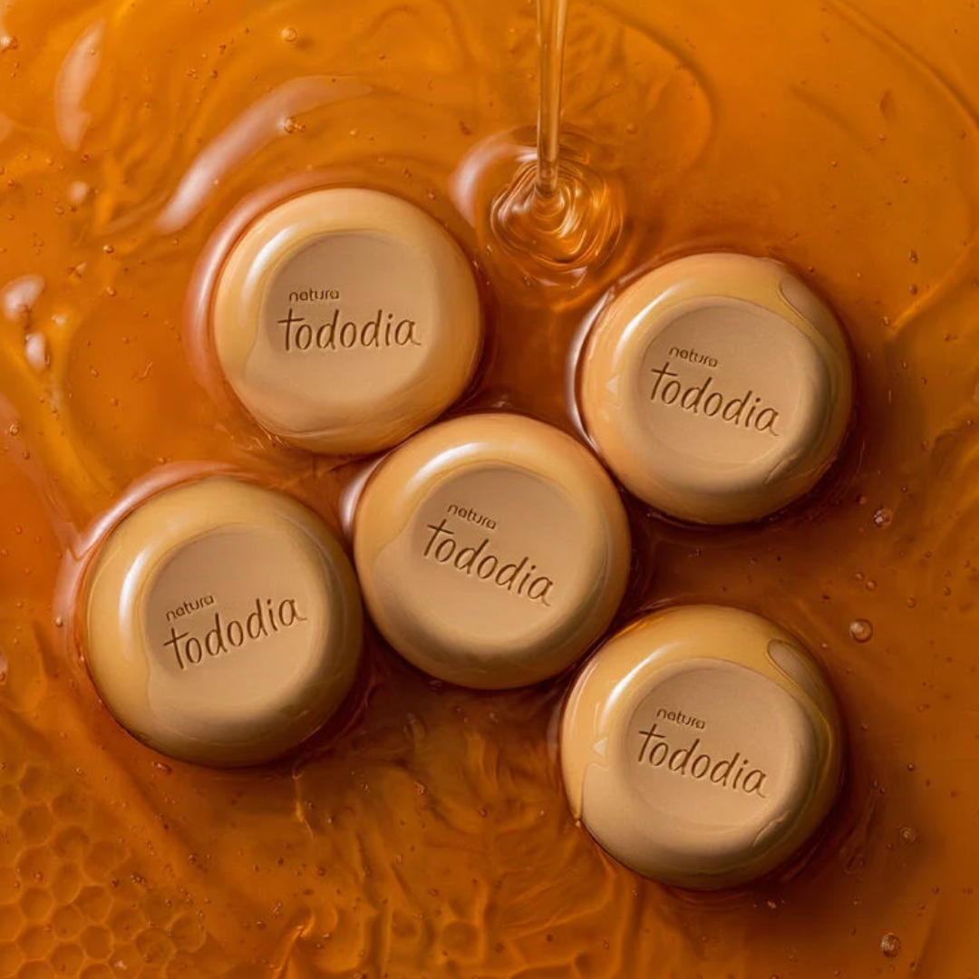 Tododia Honey Nectar Soap Bars Vegan & Fragrant Skin Care 5x100g Natura