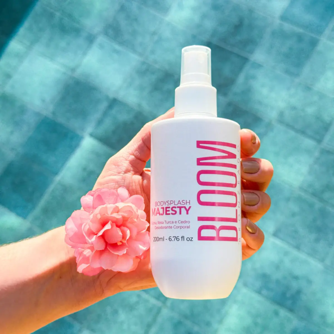 Majesty Body Splash Feminine Fragrance Cologne 200ml Bloom Body