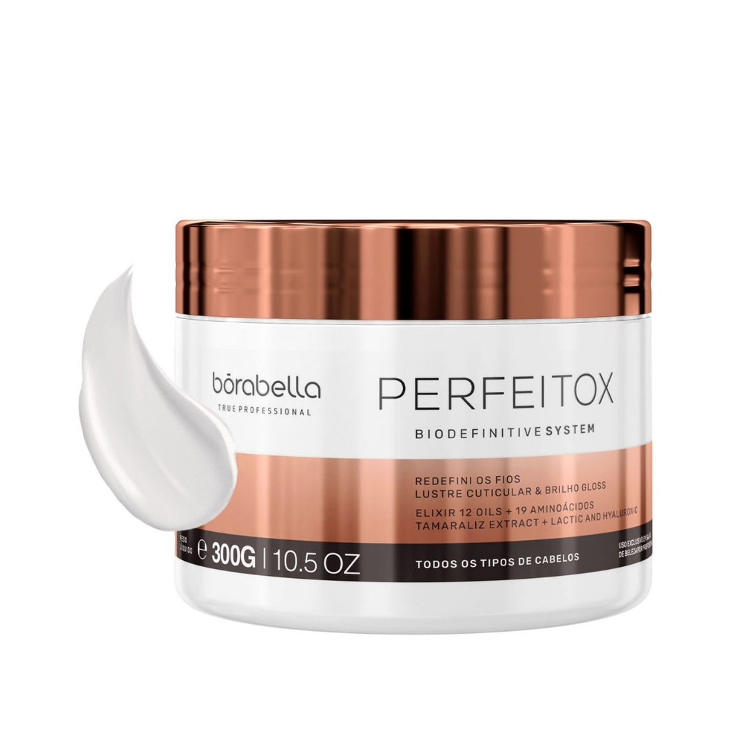 Perfeitox Deep Hair Mask Straightener Alignment Treatment 300g Borabella