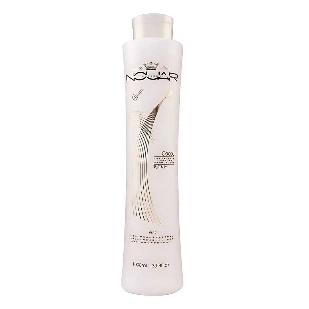 Cacau Cocoa Progressive Brush Hair Straightener Alignment Active 1L Nouar