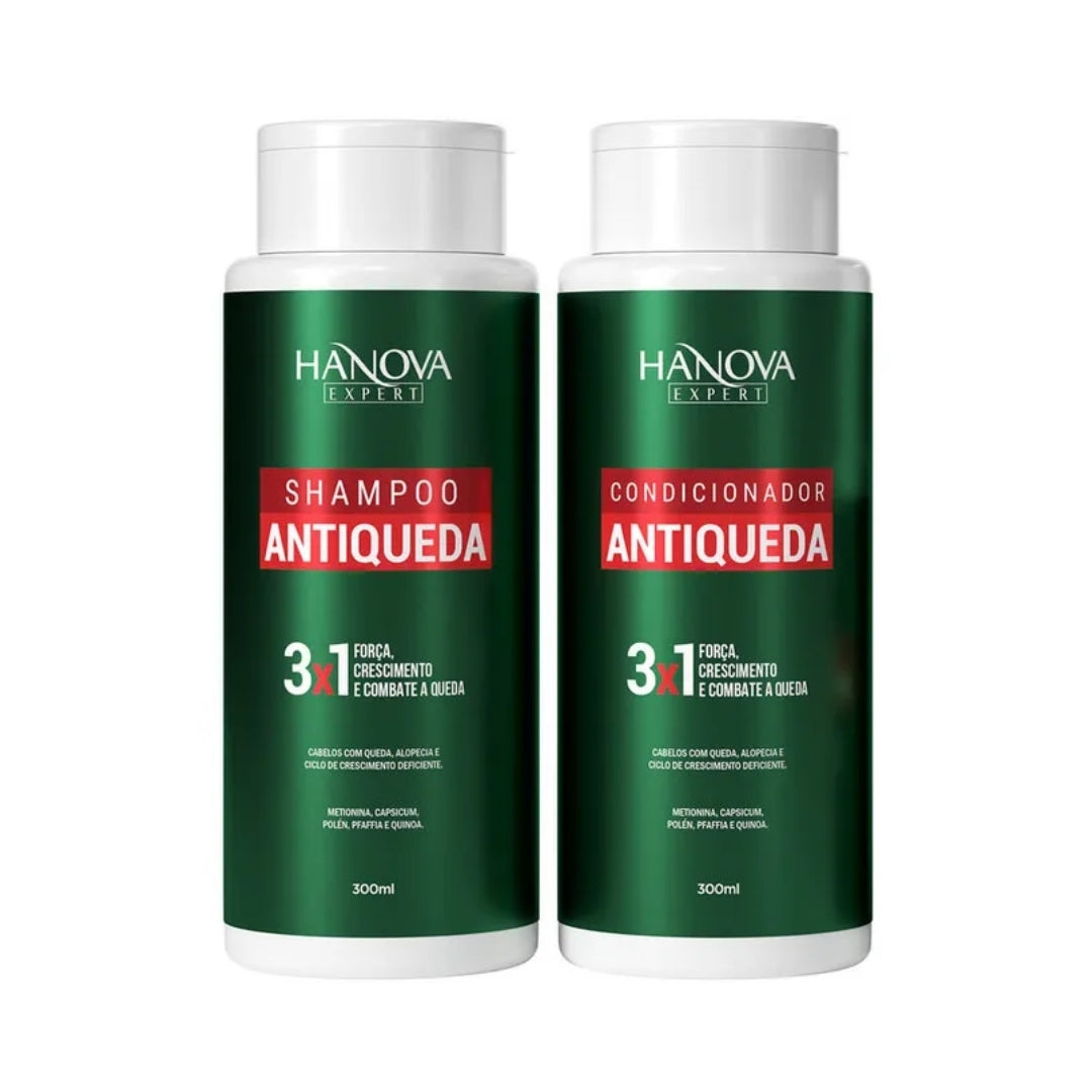 Antiqueda Anti Hair Loss Growth Home Care Treatment Kit 2x 300ml Hanova