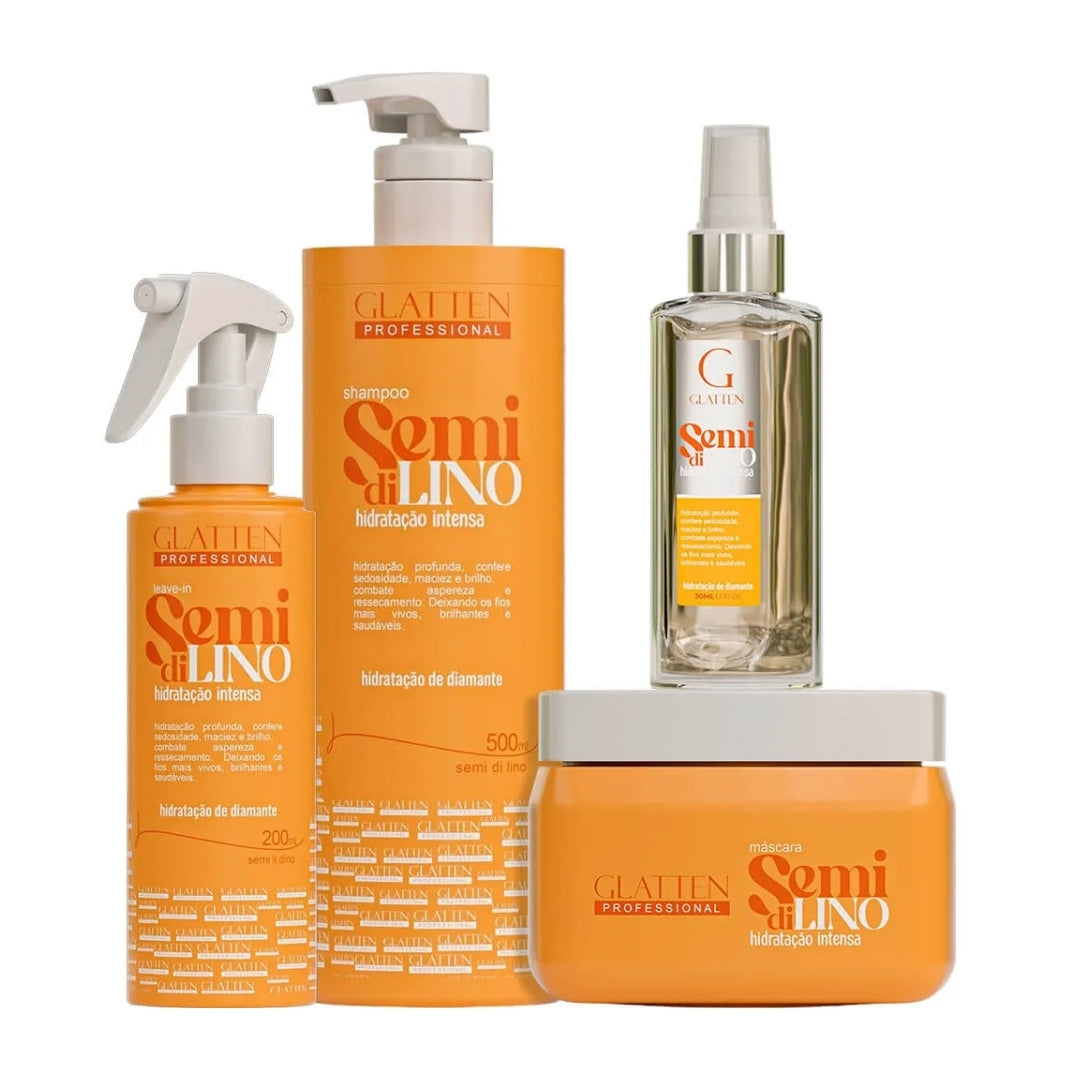 Semi Di Lino Hair Diamond Hydration Softness Treatment Glatten