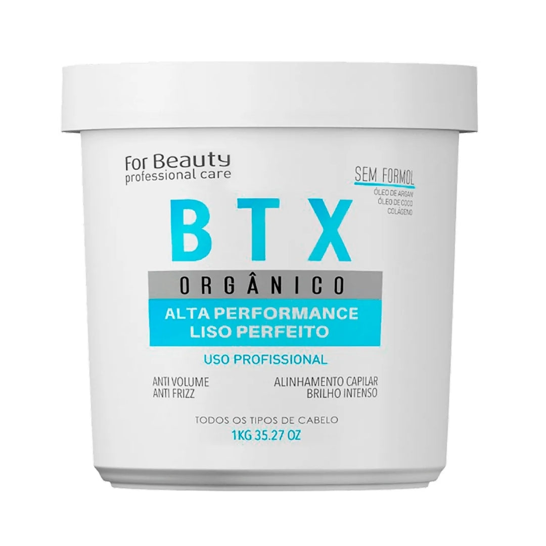 Organic BTX High Performance Deep Hair Mask Volume Reducer 1Kg For Beauty