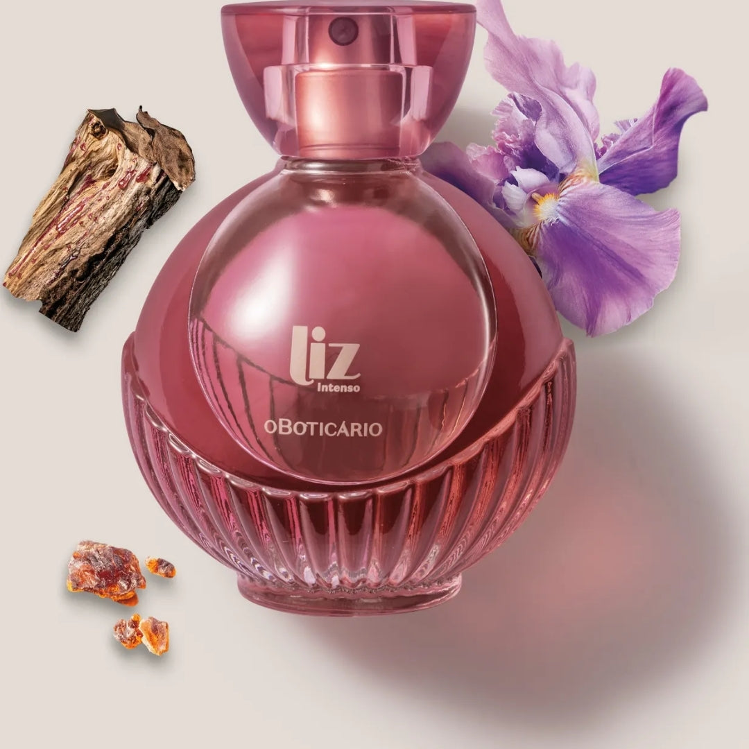 Liz Intenso Woody Amber Fragance Deodorant Cologne 100ml O Boticário