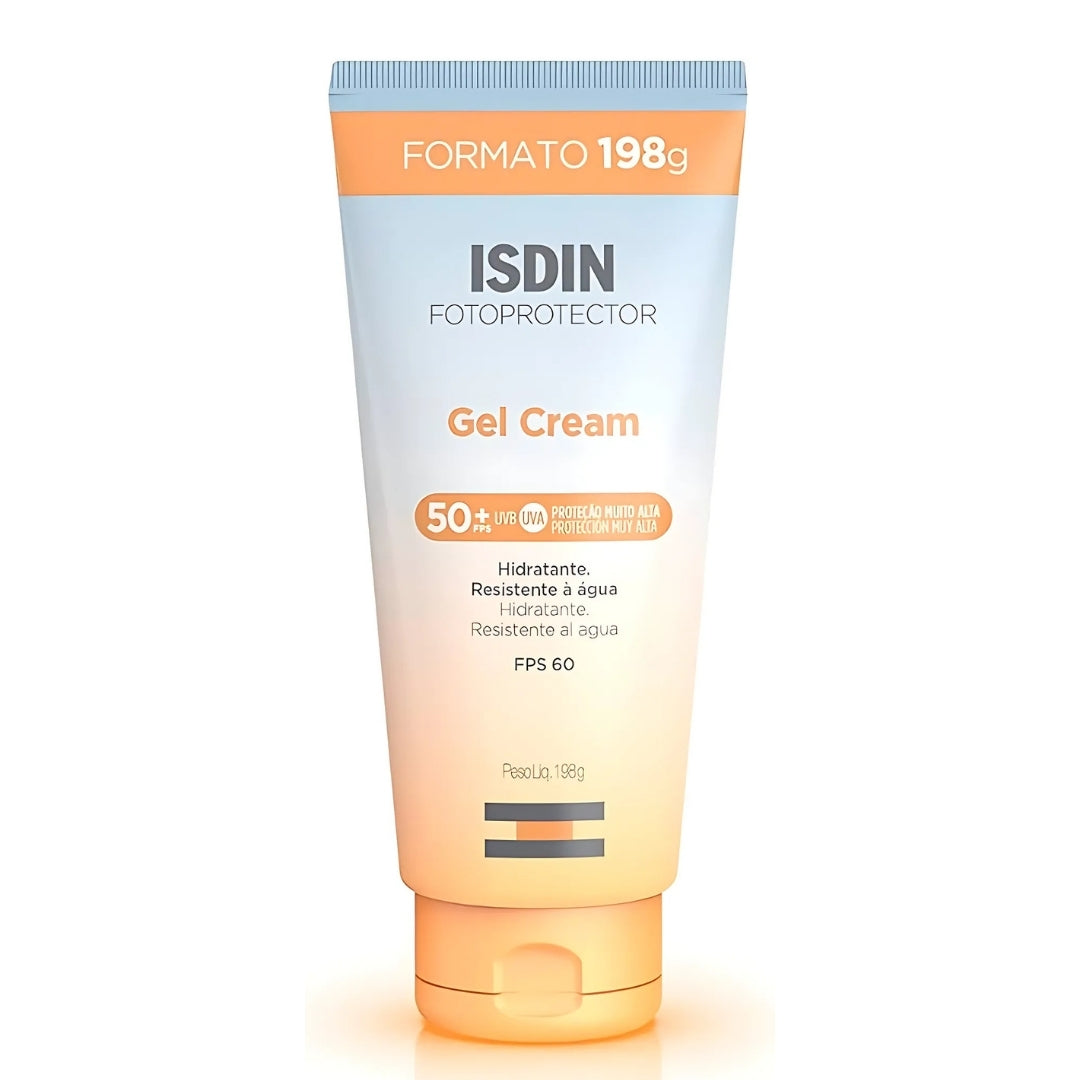 Fotoprotector Moisturizing Body Sunscreen Gel Cream SPF 60 198g Isdin