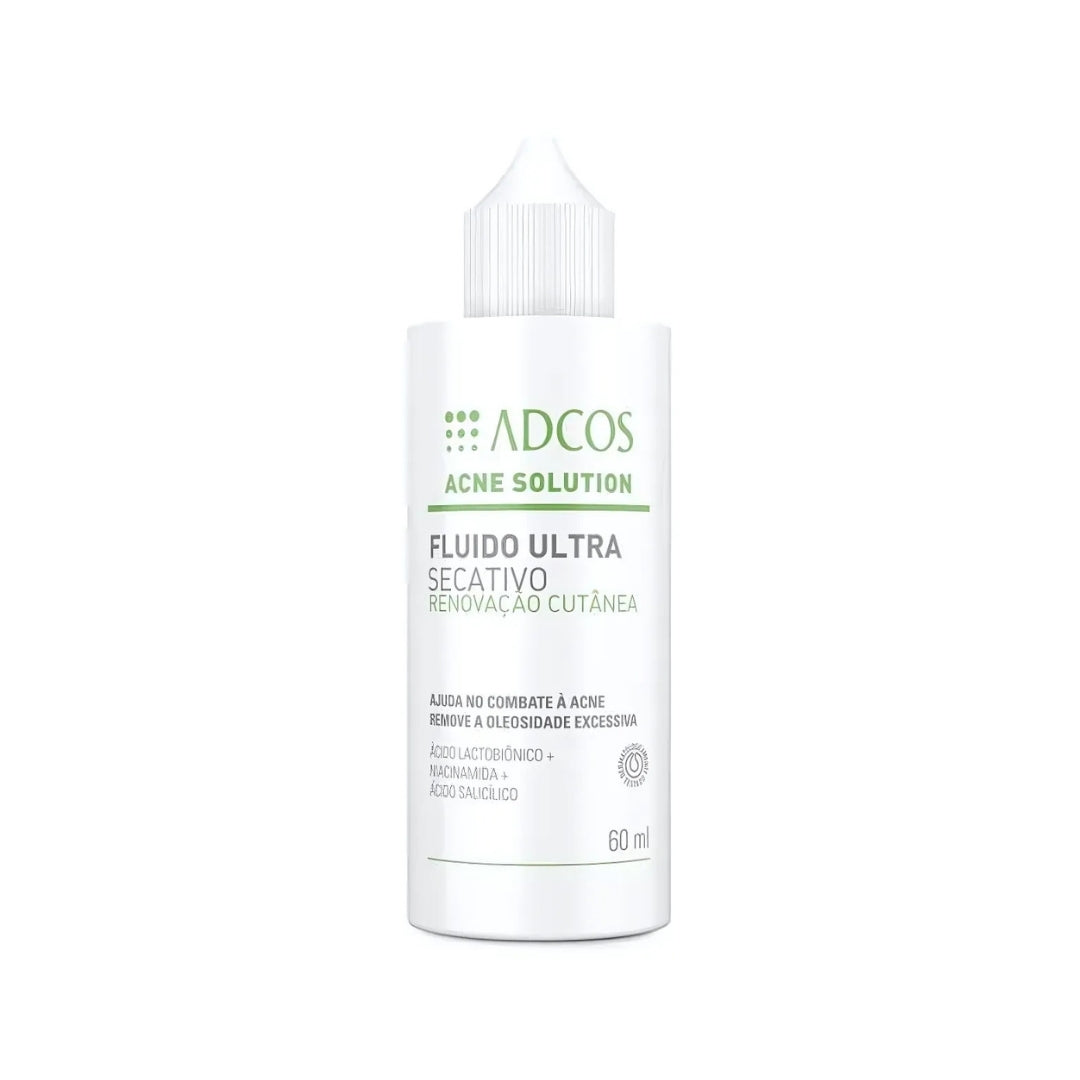 Adcos Acne Solution Ultra Drying Fluid Lotion for Oily Skin 60ml Adcos