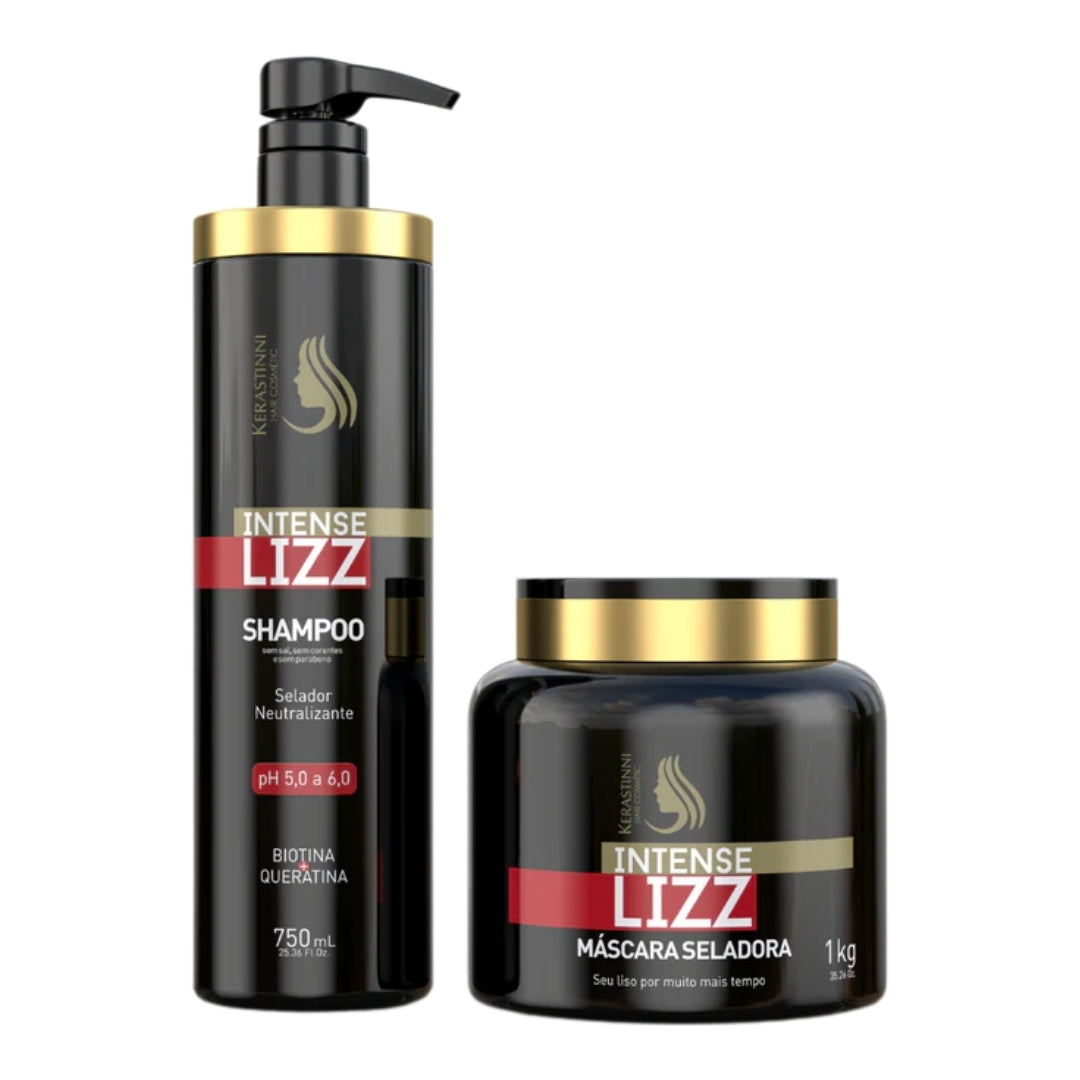 Intense Lizz After Chemical Hair Repair Sealing Treatment Kit Kerastinni