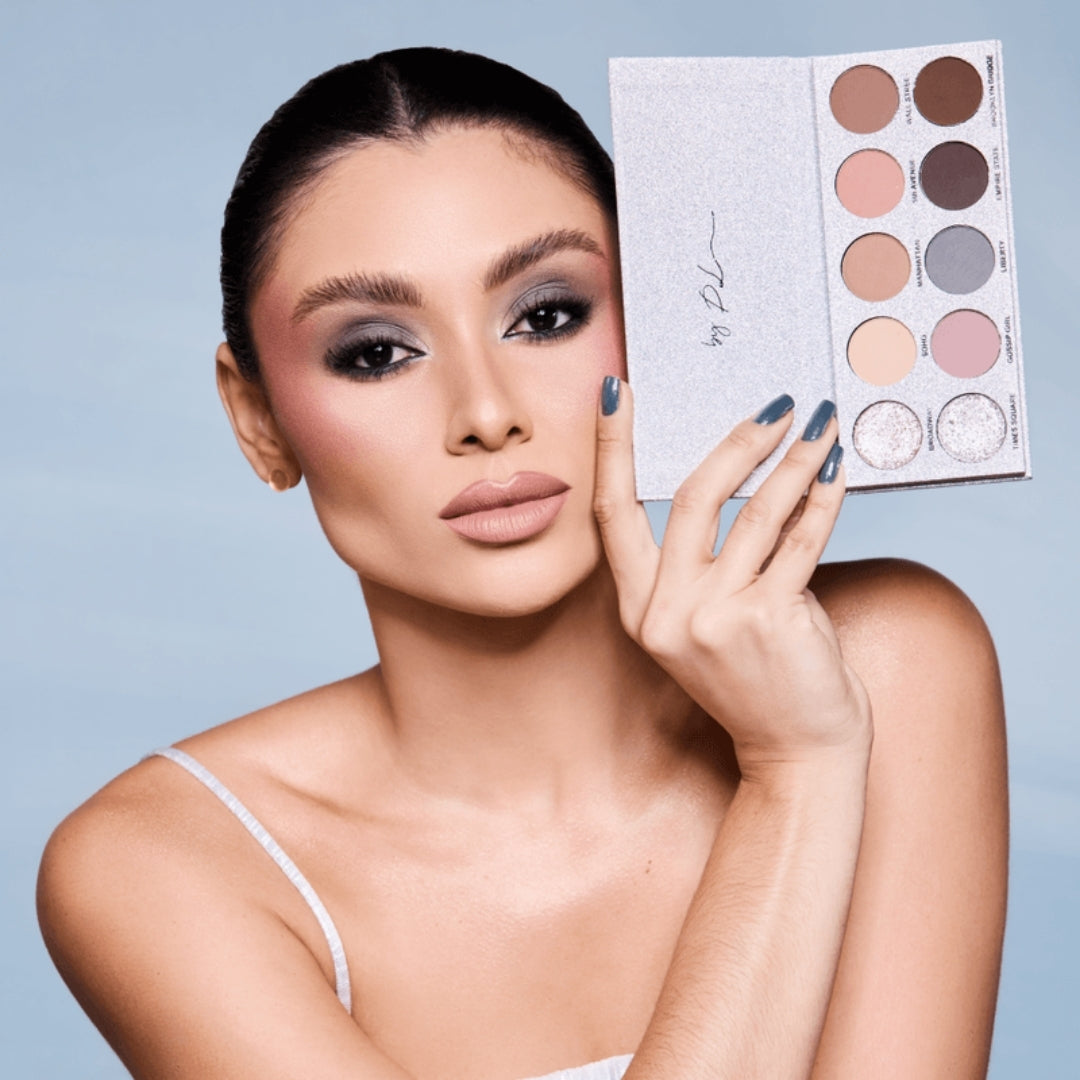 New York Pri Lessa Eyeshadow Palette 10 Colors Makeup Catharine Hill