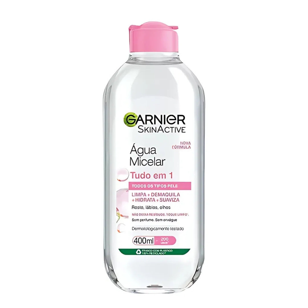 Skin Active All in 1 Micellar Water Facial Skin Cleansing 400ml Garnier