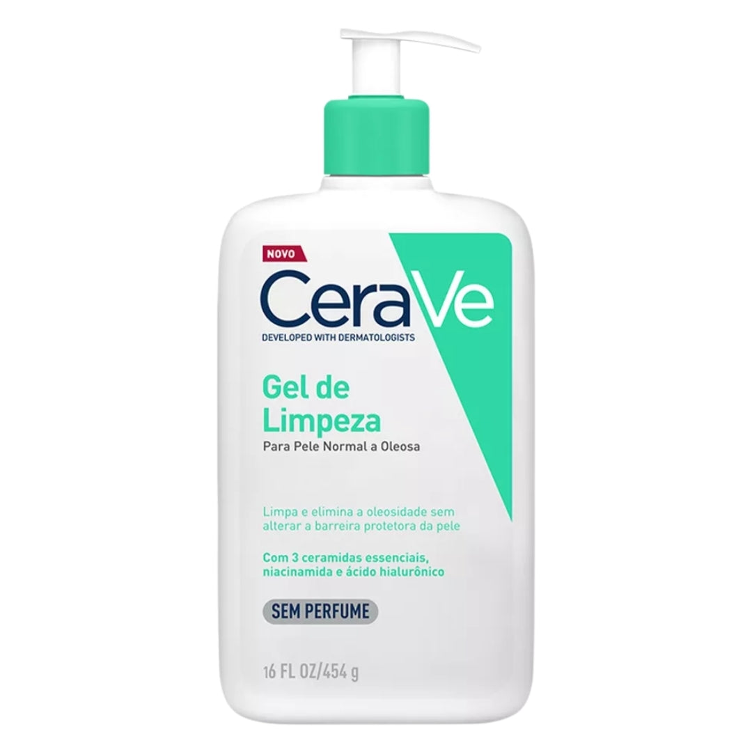 Facial Cleansing Gel Normal / Oily Skin Daily Care Protection 454ml Cerave