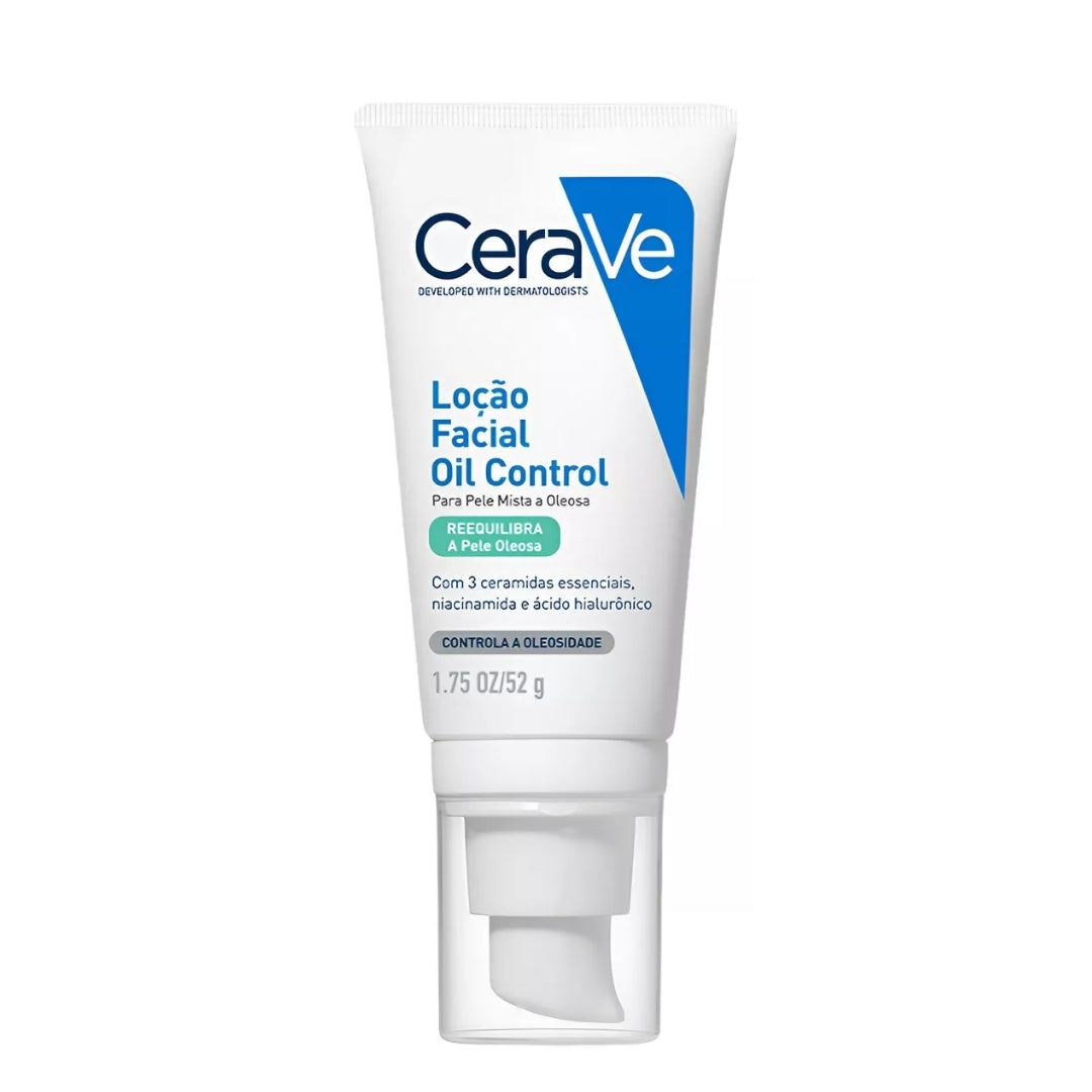 Facial Moisturizing Lotion Oily Skin Oil Control Daily Care 52g Cerave