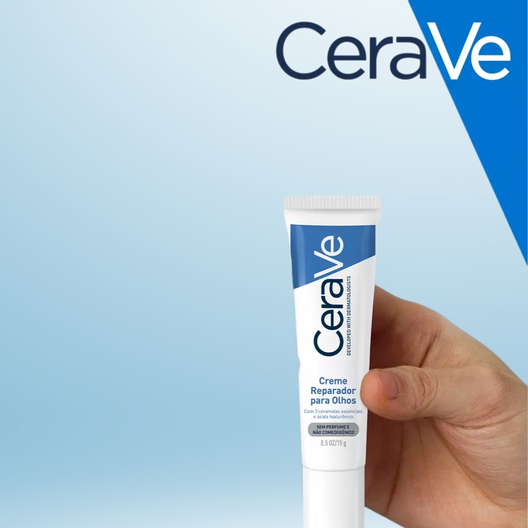 Eye Repair Hyaluronic Acid Cream All Skin Types Daily Care 15ml Cerave