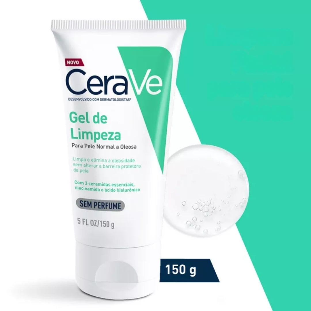 Facial Cleansing Gel Normal / Oily Skin Daily Care Protection 150g Cerave