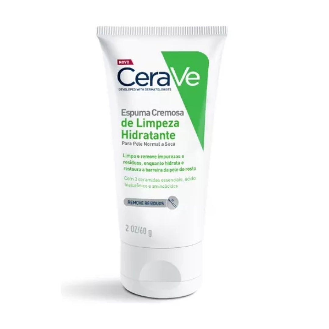 Moisturizing Cleansing Creamy Foam Day / Night All Skin Types 60g Cerave