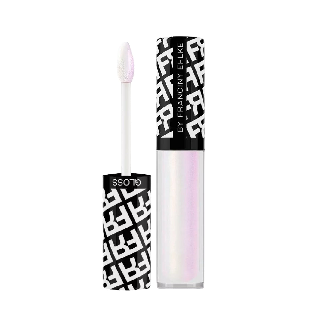 Glossip Glitter Silver Lip Gloss Shine Makeup 4.5ml Fran By Franciny Ehlke