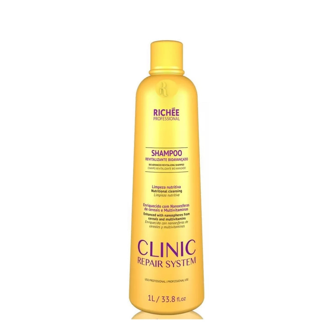 Clinic Repair Hair Home Care Moisturzing Nourishing Kit Richée