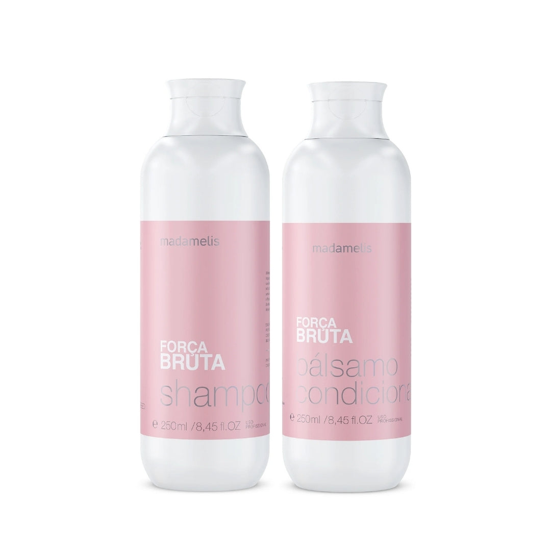 Forca Bruta Hair Growth Strenghtening Home Care Kit 2x 250 MadameLis