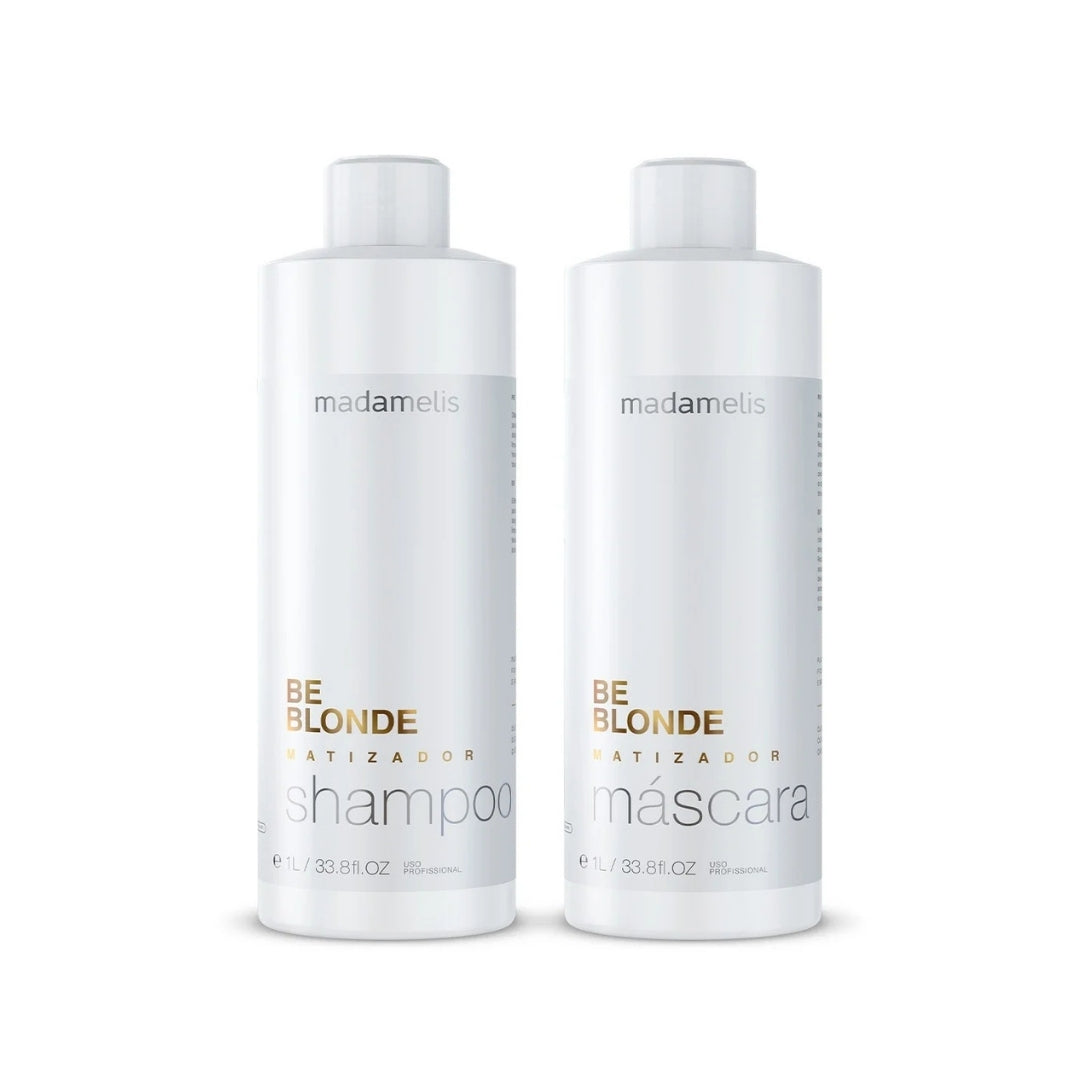 Be Blonde Toning Home Care Hair Color Maintenance Kit 2x 1L MadameLis