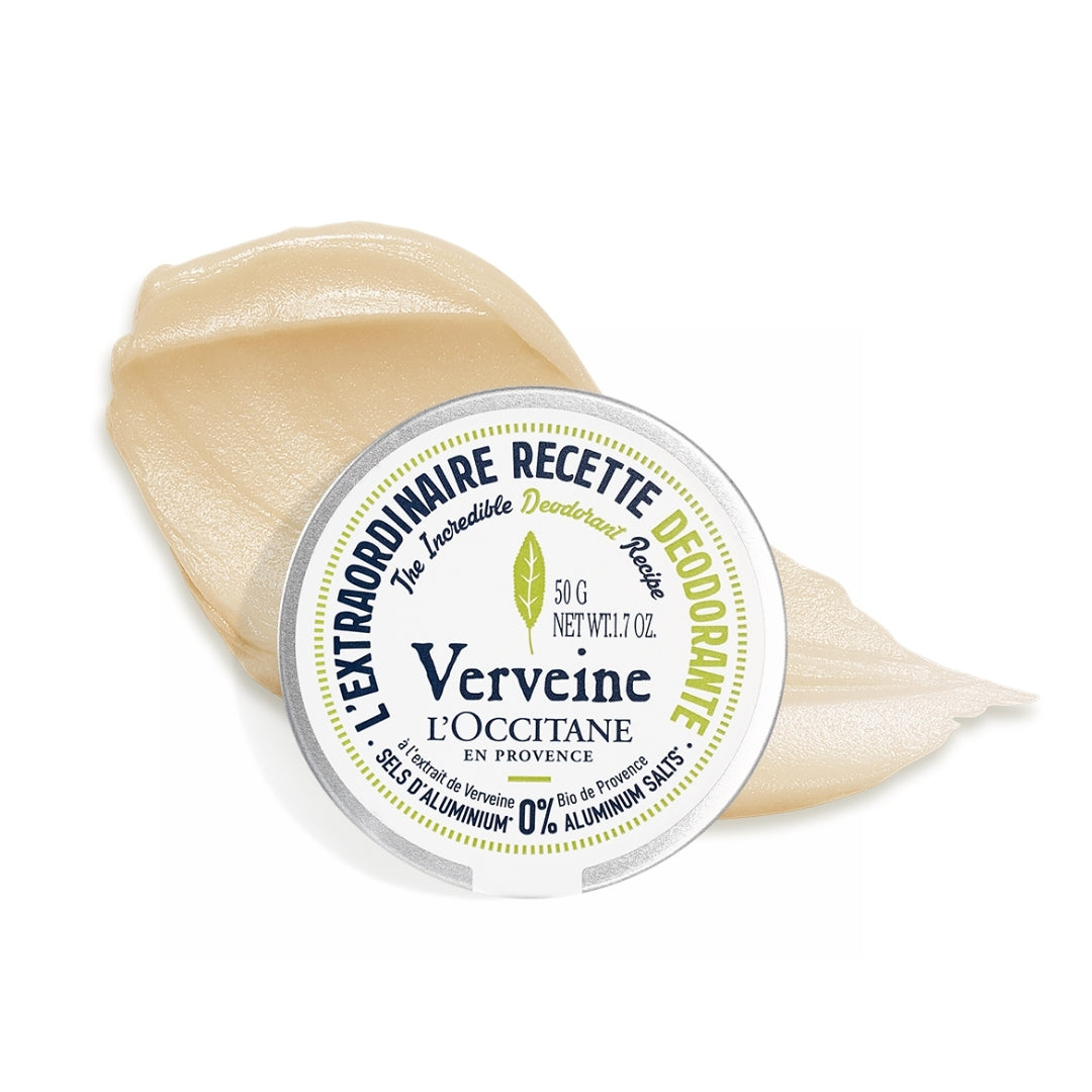 Verbena Dry Touch Deodorant Cream Body Daily Skin Care 50g L'occitane