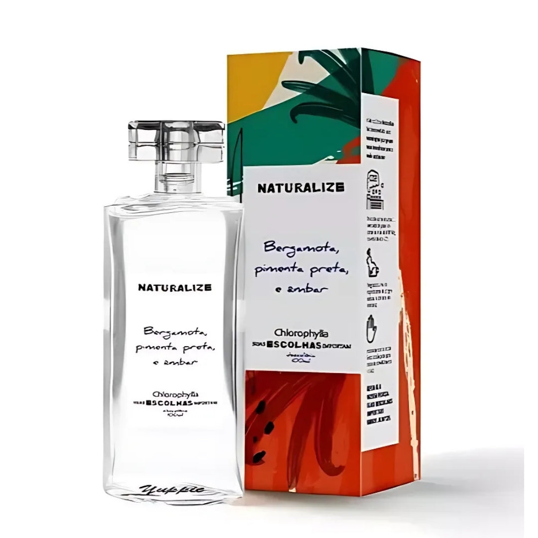 Naturalize Bergamot Black Pepper Amber Deo Cologne 100ml Chlorophylla Perfume