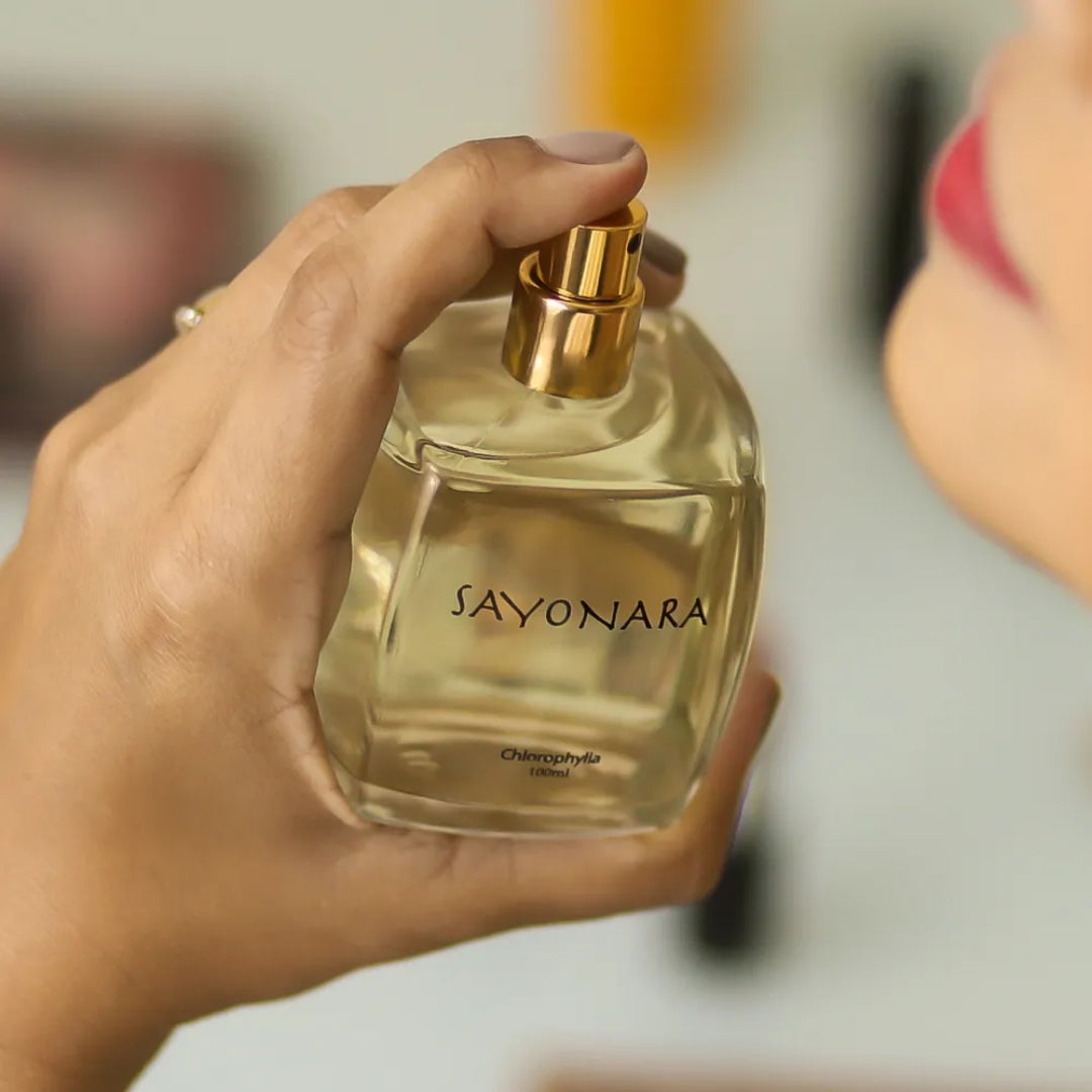 Sayonara Deo Cologne Citrus Floral Woody Fragance 100ml Chlorophylla Perfume