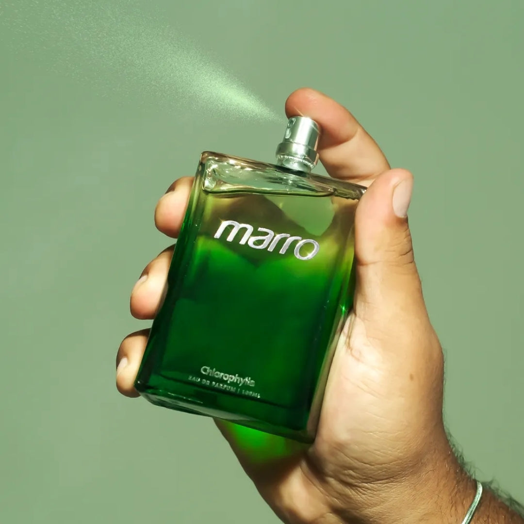 Marro Eau de Parfum Woody Spicy Body Fragance 100ml Chlorophylla Perfume