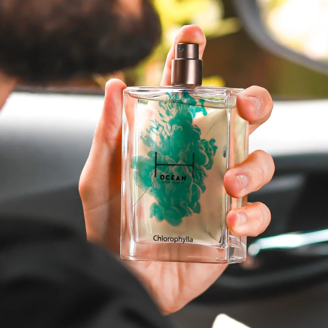 H Ocean Aromatic Woody Fougere Fragance Deo Cologne 100ml Chlorophylla Perfume