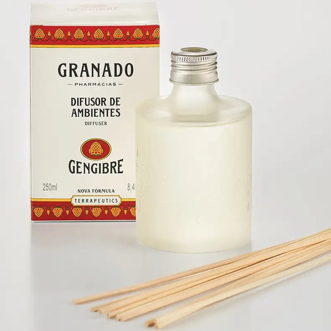 Gengibre Ginger Air Freshener Home Diffuser Room Fragance 250ml Granado