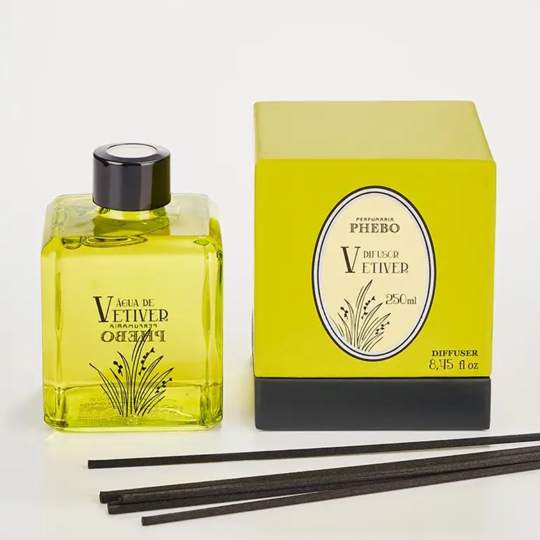 Phebo Agua de Vetiver Home Fragance Room Diffusor 250ml Granado