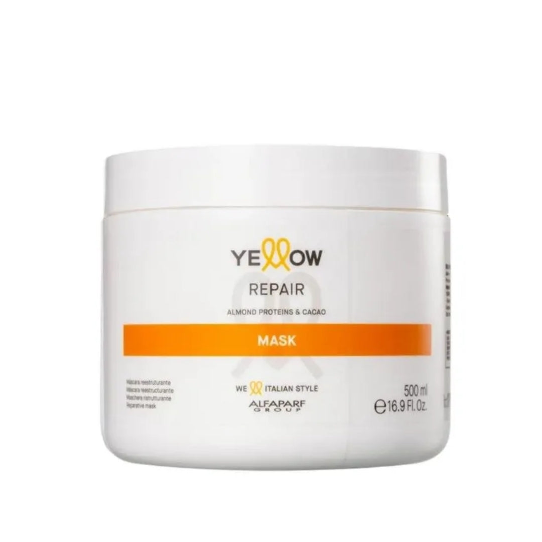 Liss + Nutritive + Repair Schedule Masks Damaged Hair Treatment Kit Yellow