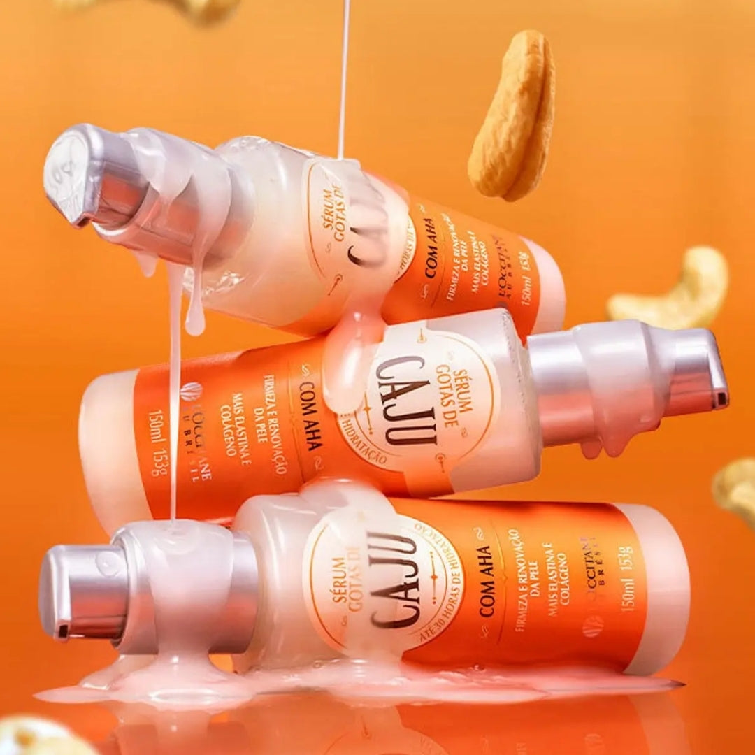 L'Occitane CAJU ボディケアセット Gotas de Caju Cashew Drops Body Serum Moisturizing Care 150ml L'occita