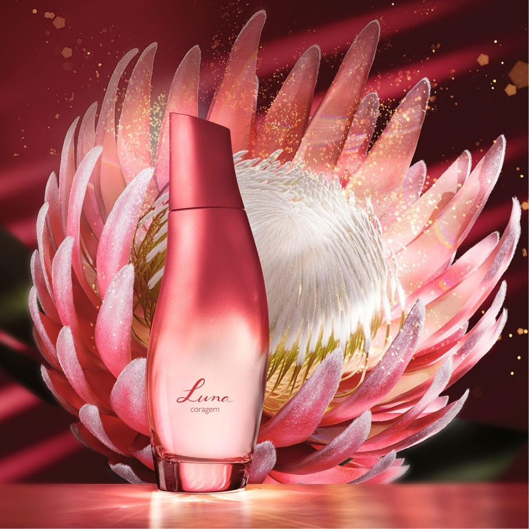 Luna Coragem Deo Cologne Citrus Patchouli Body Fragance 75ml Natura Perfume