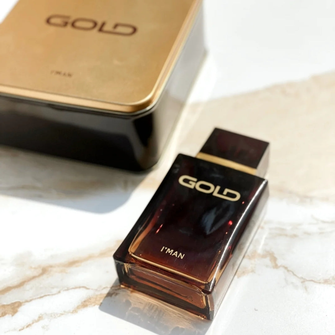 L'man Gold Deo Cologne Oriental Fougère Body Fragance Perfume 100ml Ciclo